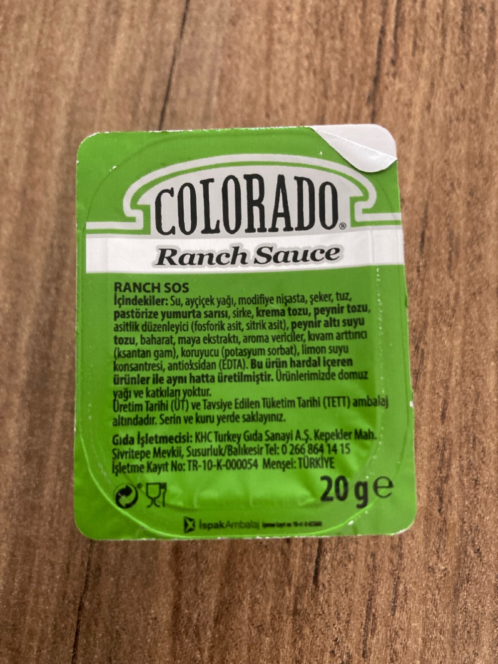 Ranch sauce
