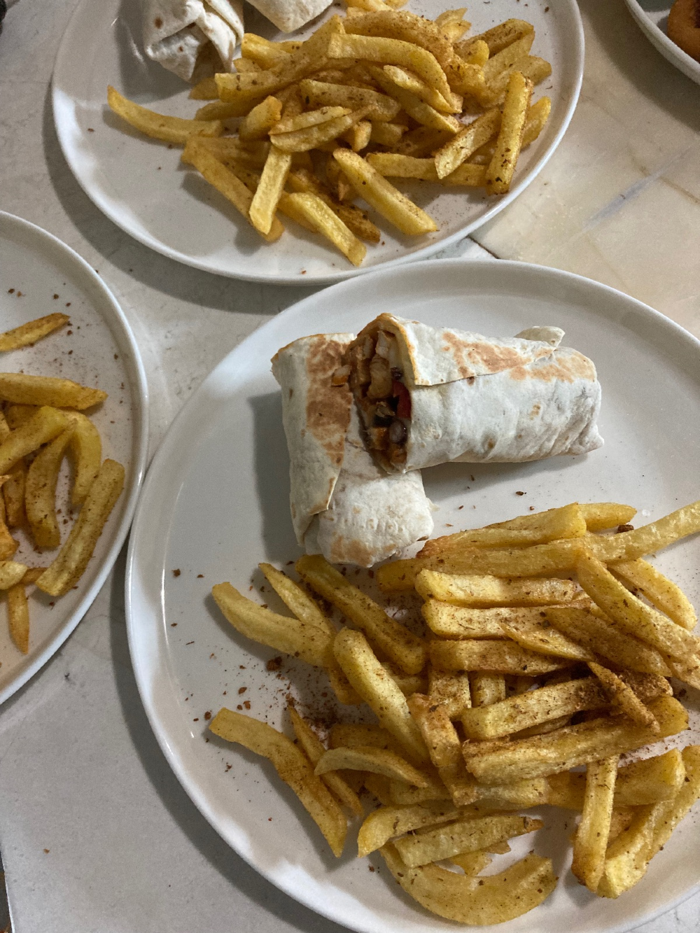 Soya soslu tavuk dürüm